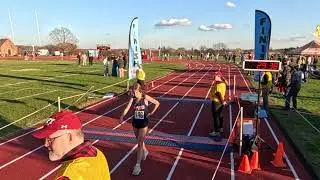 Гонка среди девушек на чемпионате NEPSTA Division 1 XC, Уотертаун, Коннектикут, 8 ноября 2025 г.