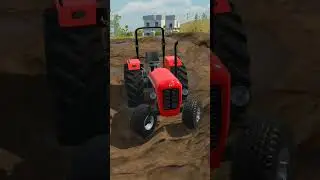 Massey 1035 tractor stunt in kichad #shorts #gaming#trending #tractor#games #short #youtubeshorts#yt