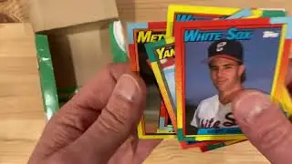 1990 Topps Traded Baseball Wax Box Break! Plus Blackless Error Discussion&hellip;🤔