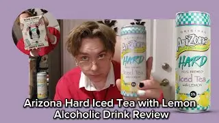 Arizona Hard Iced Tea with Lemon Alcoholic Drink Review