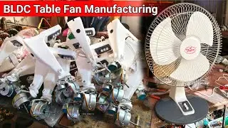 BLDC Table Fan Manufacturing in Factory | BLDC Table Fan wholesale price 