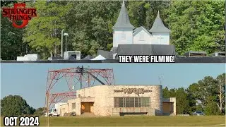 EXPLORING Stranger Things Season 5 filming locations *During Filming!*