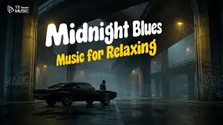 Slow Blues to Stop Overthinking 🧠 Soft Jazz-Blues Fusion Crying Guitar Tone Music for Anxiety Relief