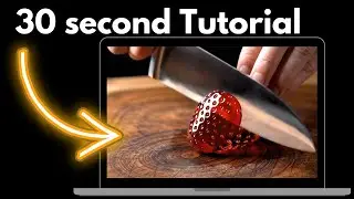 I Made Viral ASMR Glass Fruit Videos