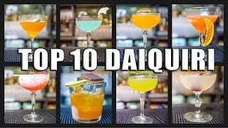 Daiquiri Cocktail  (10 Creative  Variations)