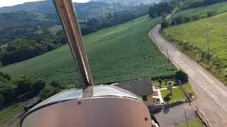 Vôo baixo de trike