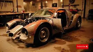 I Bought a Destroyed 1932 Bugatti Atlantic for $5,00… Then Fully Restored! | ASMR Car Transformation