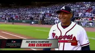 Champions Week Night 3 - 2021 Braves Ring Ceremony