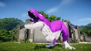 Spiderman Megalodon vs Superman Godzilla Epic Superhero Dinosaur Battle in Jurassic World Evolution!