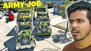 Very HIGH RISK ARMY TRUCK DELIVERY JOB