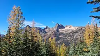 Hiking: Blue Lake Trail, North Cascade National Park (2025-10-07)