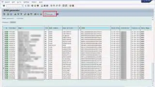 SAP IBAN GENERATOR