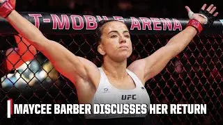 Maycee Barber reflects on her UFC 323 win, relationship with fans & plans for 2026 | ESPN MMA