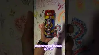 What do you do with your cans of G Fuel? #gfuel #energy #energydrink #gfuelenergy