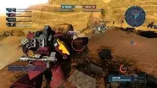 Gundam Battle Operations #7595: Gelgoog Cannon Lv 1 (450 Cost)
