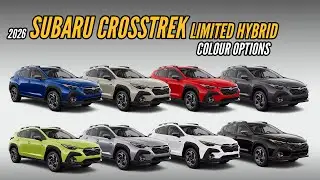 2026 Subaru Crosstrek Limited Hybrid - Color Options - Images | AUTOBICS