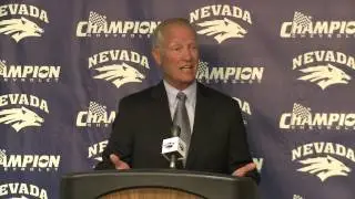Chris Ault Field at Mackay Stadium Press Conference