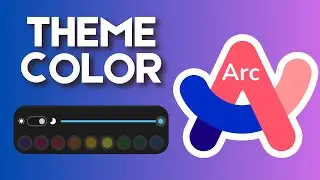 How to Change Theme Color in Arc Browser Windows 11