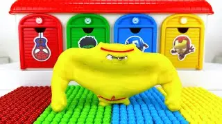 Magic Garage: SpongeBob Fun Toys | Toy Display & Ultra-Satisfying ASMR