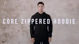 Born Tough Presents Core Zippered Hoodie Fitness Wear