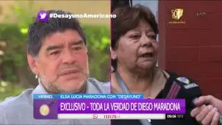 Exclusivo: habla Elsa, la hermana de Diego Maradona y cuenta toda la verdad