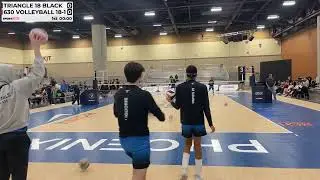 Triangle 18 Black vs 630 Volleyball 18-1, Quarterfinal,  19/01/2026