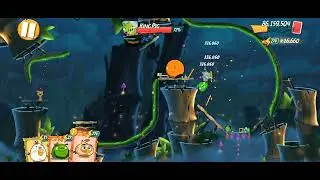 Angry birds 2 King Pig Panic 5. Boss room only. Level 2620. January 31/2026