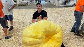 Episode #24 How to grow a giant pumpkin. Weigh off day at The Big E. What will Casper weigh? #garden