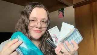 *asmr* haul of random things (skin and body care, makeup, sunglasses)