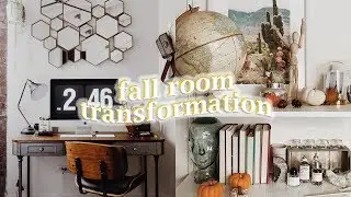 FALL ROOM MAKEOVER 🍂 Easy DIY Ideas + Room Tour! // Imdrewscott