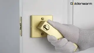 Exterior Entry Door Lock Handleset with Deadbolt