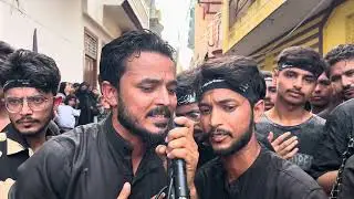5 Muharram | Anjumane Aabdiya | Akbar Ne Pukara Hai | Zaheer Abbas | Nowgawan Sadat Azadari 2024