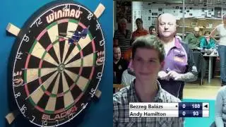 Andy Hamilton vs Bezzeg Balázs 2016-11-18 Smile Darts Club
