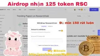 Hướng dẫn nhận 125 token RSC (đủ 150 RSC c&oacute; thể r&uacute;t lu&ocirc;n)