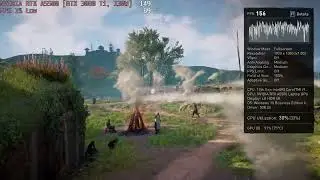 🎮 NVIDIA GeForce RTX 3080 Ti / A5500 [Laptop, 130W] - AC: Valhalla gameplay benchmarks (1080p)
