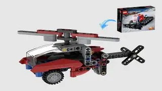 LEGO Technic Helicopter 42148 Alternative.
