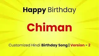 Happy Birthday 