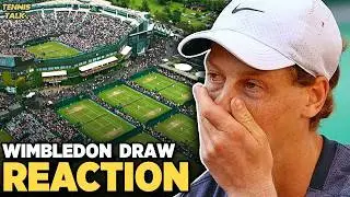 Djokovic, Draper, Sinner Collide | Alcaraz Avoids Everyone | Wimbledon 2025 Draw Reaction