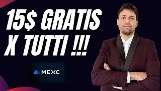 COME AVERE 15$ GRATIS IN CRYPTO CON LA PROMO MEXC !
