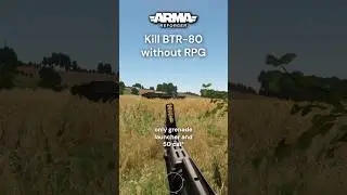 How to Destroy a BTR-80 in Arma Reforger! #armareforger #pc #tips #gaming #squadgame #helletloose
