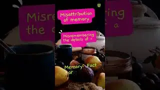 The Memory Maze Misattribution of memory #shorts