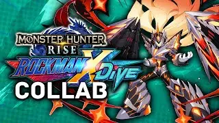 Monster Hunter Rise Megaman X Dive Collaboration!