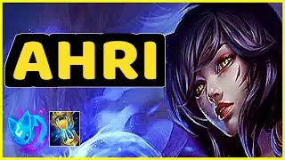 AHRI VS RYZE MID GAMEPLAY MASTER I
