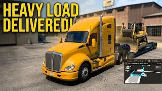 American Truck Simulator Gameplay | ATS | Kenworth T680