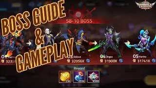 Campaign 58-10 Boss Gameplay And Guide (Uncut) - MLA