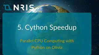 5. Ускорение с помощью Cython