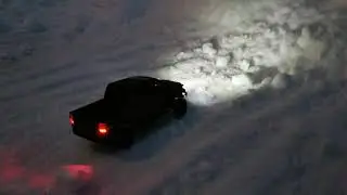 Mini RC Tundra OH32P02 in the snow