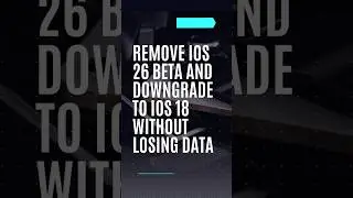 Remove iOS 26 Beta and Downgrade to iOS 18 Without Losing Data &ndash; Easy 2025 Method 📲✅😁