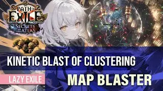[PoE 3.26] Shrine Stacking Kinetic Blast of Clustering is AMAZING | Alva's Temple Evolution Farmer