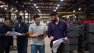 Metal Building Manufacturing Plant Tour | Rigid Global Buildings
